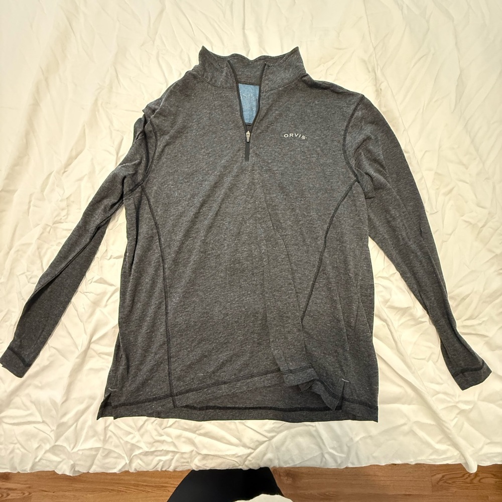 Orvis quarter zip